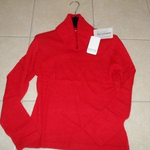 100%CASHMERE  BEUTLER     SWEATER